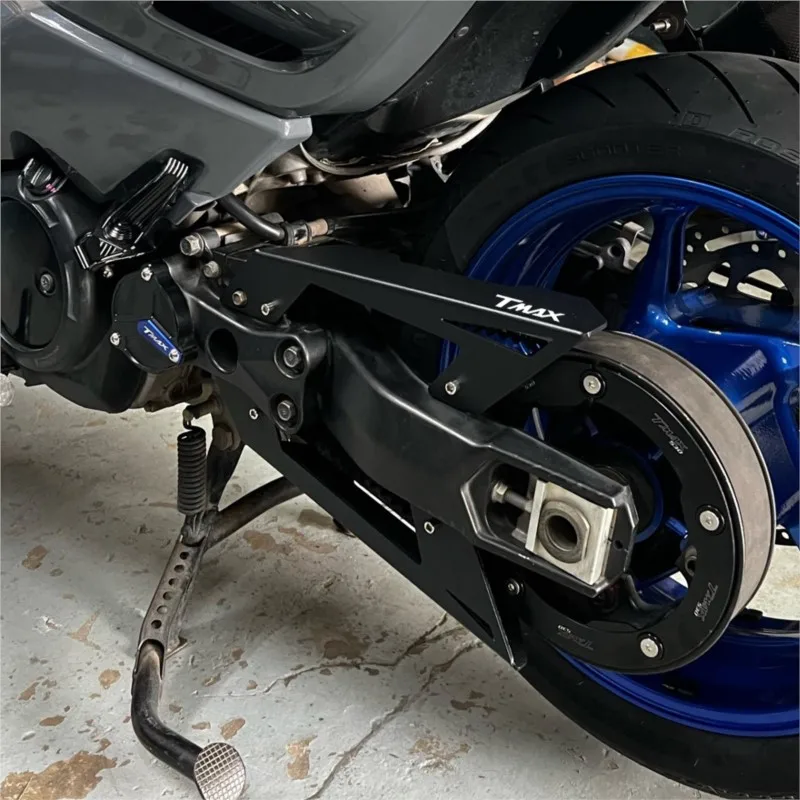 Motorcycle TMAX530 Chain Belt Guard Cover Protector For Yamaha T-MAX 530 T MAX 530 2012 2013 2014 2015 2016 TMAX 530 Accessories