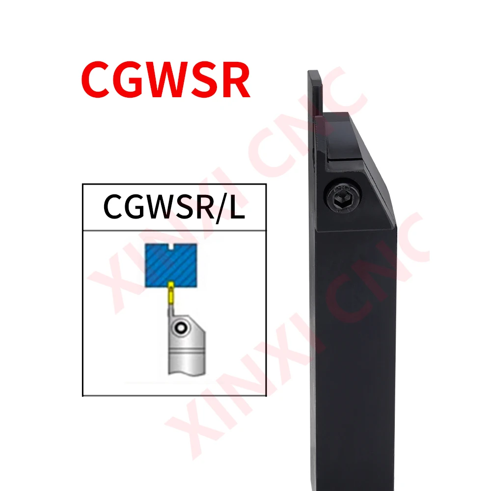 

CGWSR cylindrical slotting tool bar WGE blade cutting tool 1616 2020-W20 W30-L