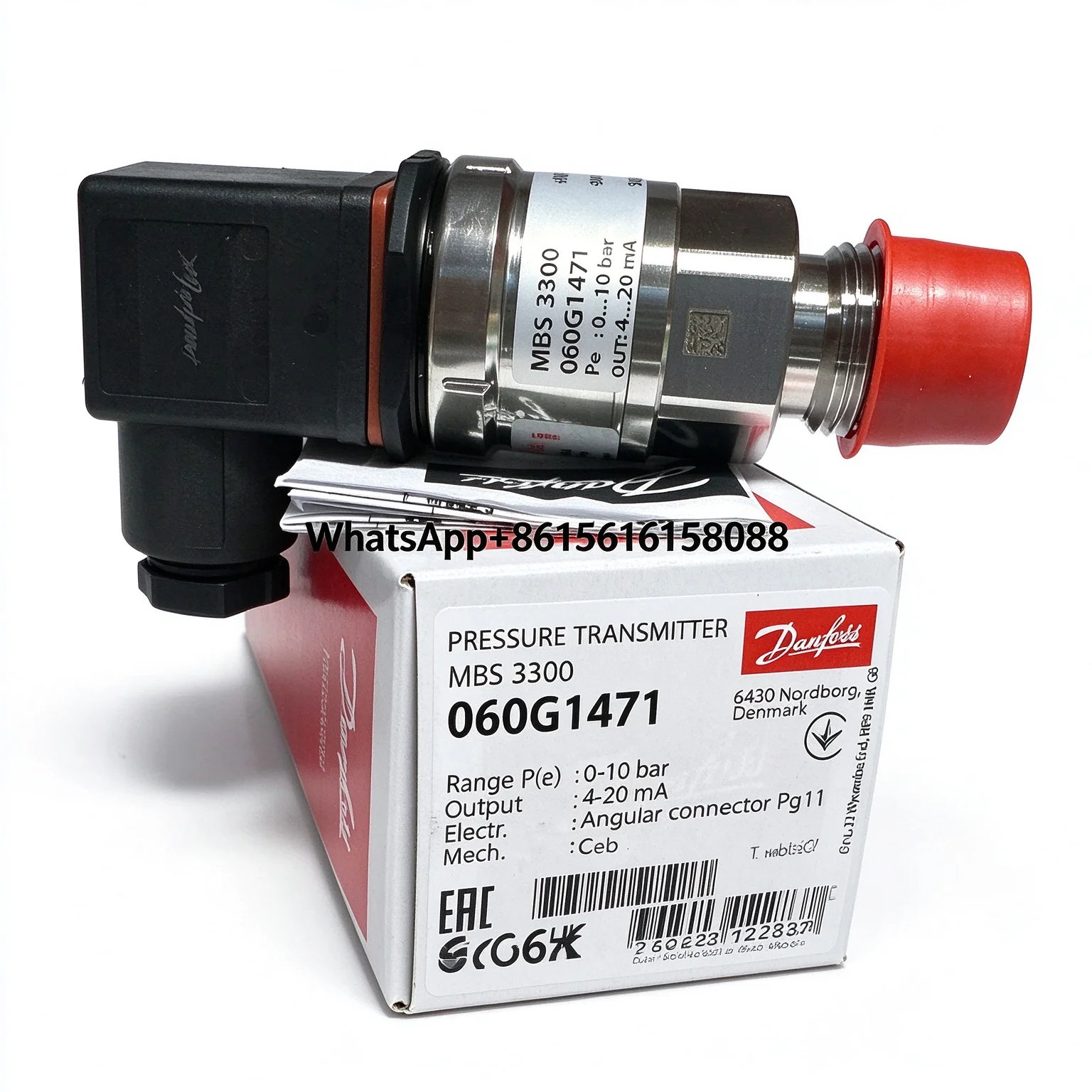 MBS3300 060G7529  060G1469  060G1470  060G1471 060G1472 060G1473 060G3388 Danfoss Pressure Sensor