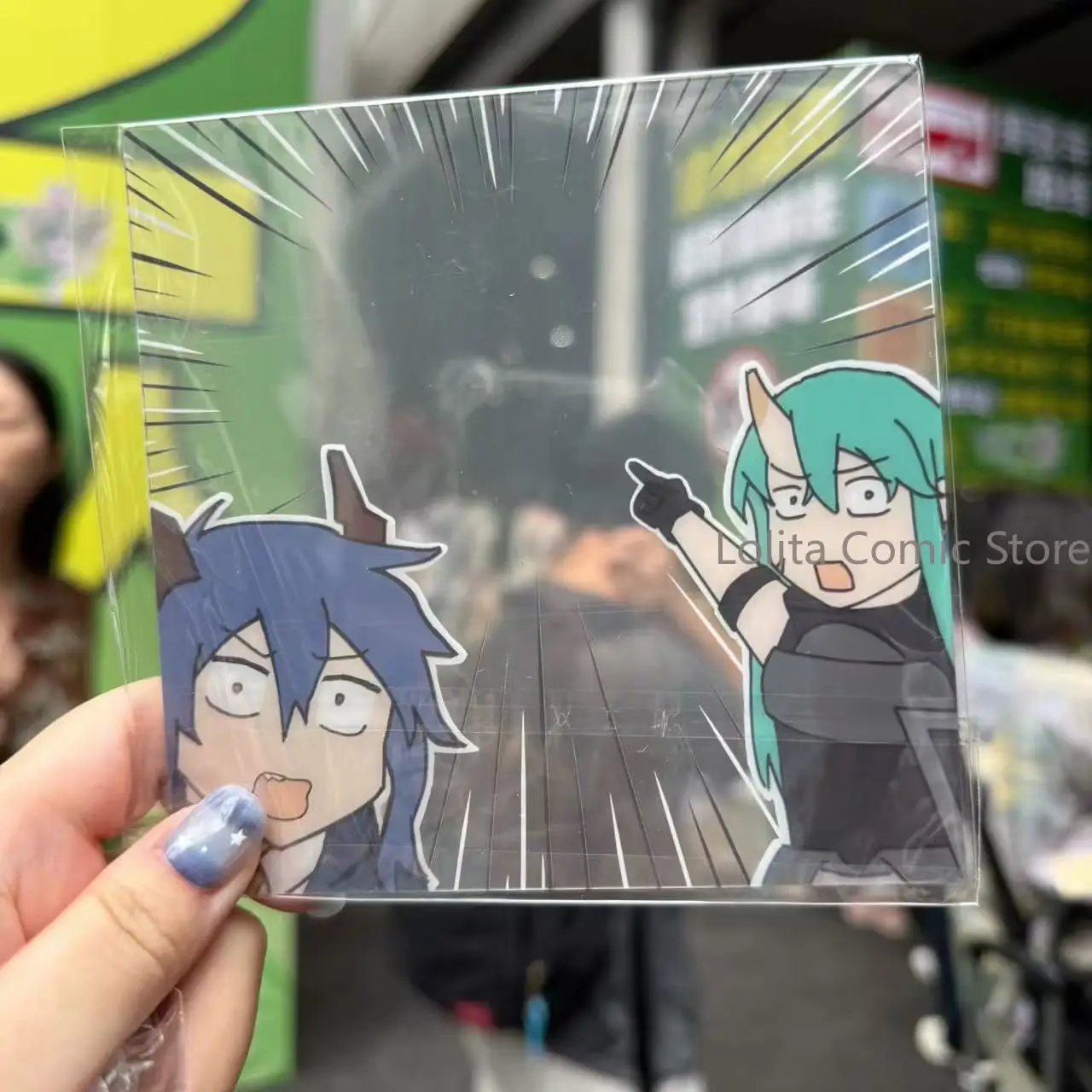 Anime Arknights Hoshiguma Character Transparent Card Game Merch Photocard Ornament Collectible Clear Card Cosplay Fan Gift