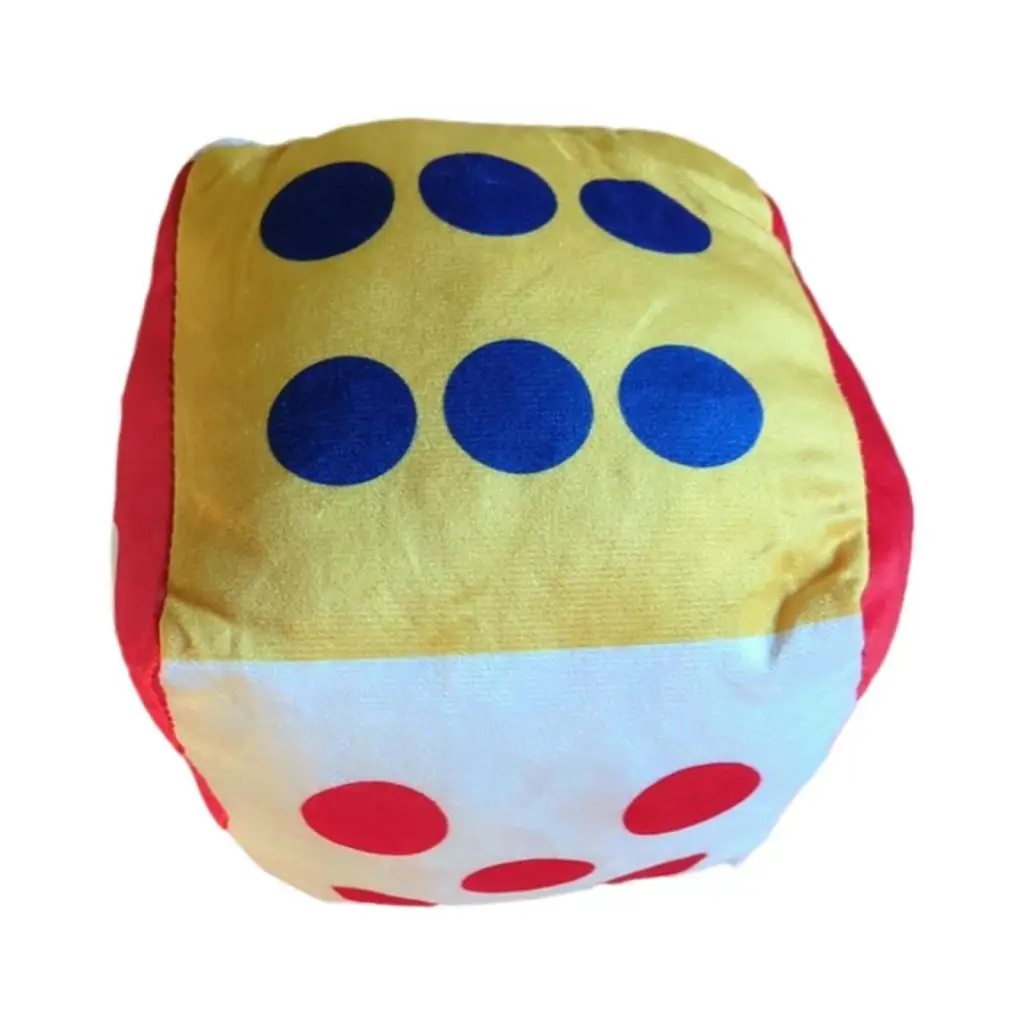 Early Educational Supplies Plush Giant Foam Dice Toy Animal Number Puzzle Foam for Toddler Classroom