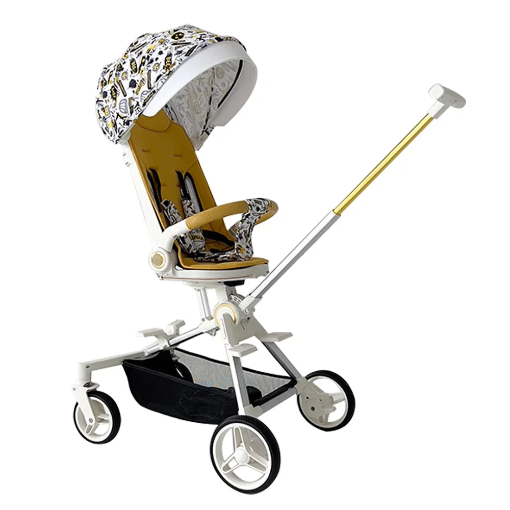 EN1888 zertifizierter faltbarer Kinderwagen, Babygeschenke, 2-in-1-Kinderwagen