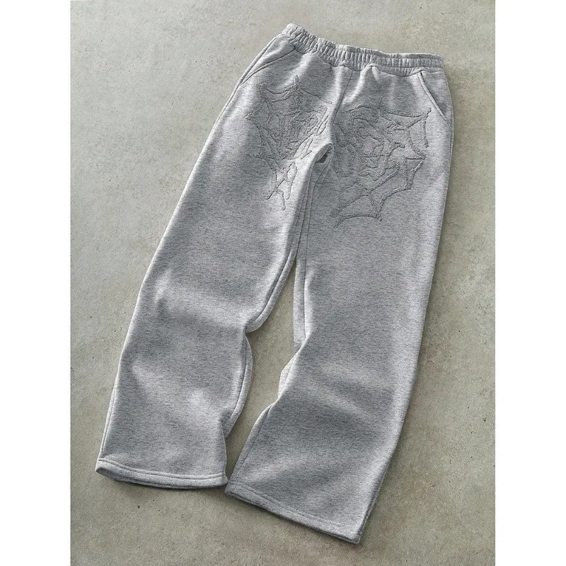 

Мужские брюки Y2K: Свободные штаны, базовая одежда, спортивные штаны, уличная мода, готика, модные мужские брюки