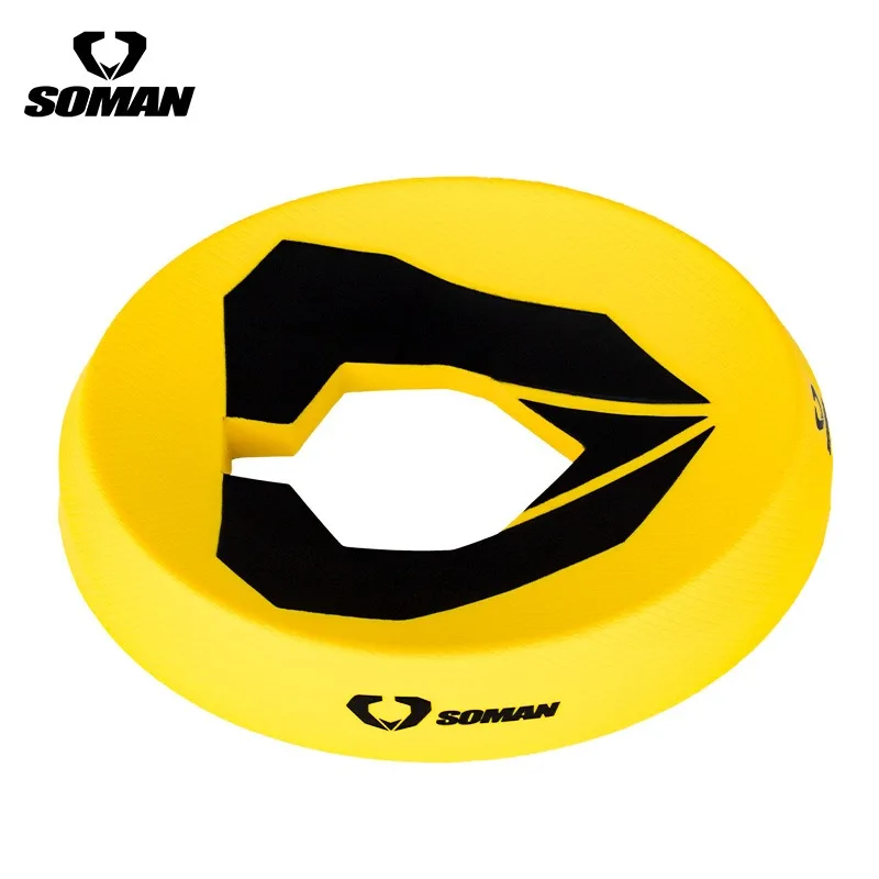 SOMAN Helmet Pad Multifunctional Motorcycle Helmet Support Bottom Landline Locomotive Full/Half Helmet Pad Protection Support