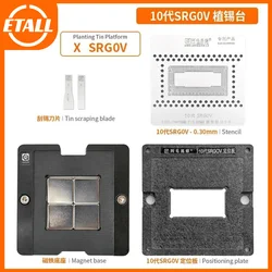 AMAOE For intel 10th 10 generations CPU SRG0V SRGKF SRG0S SRGKL SRGKF SRGKK  repair tools ic reballing stencil suit BGA Platform