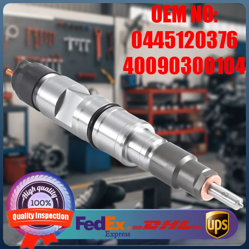 

New Diesel Engine Parts 0445120376 400903-00104 Common Rail fuel Injector for Doosan DX170-5 DL06 5.9L Diesel Engine