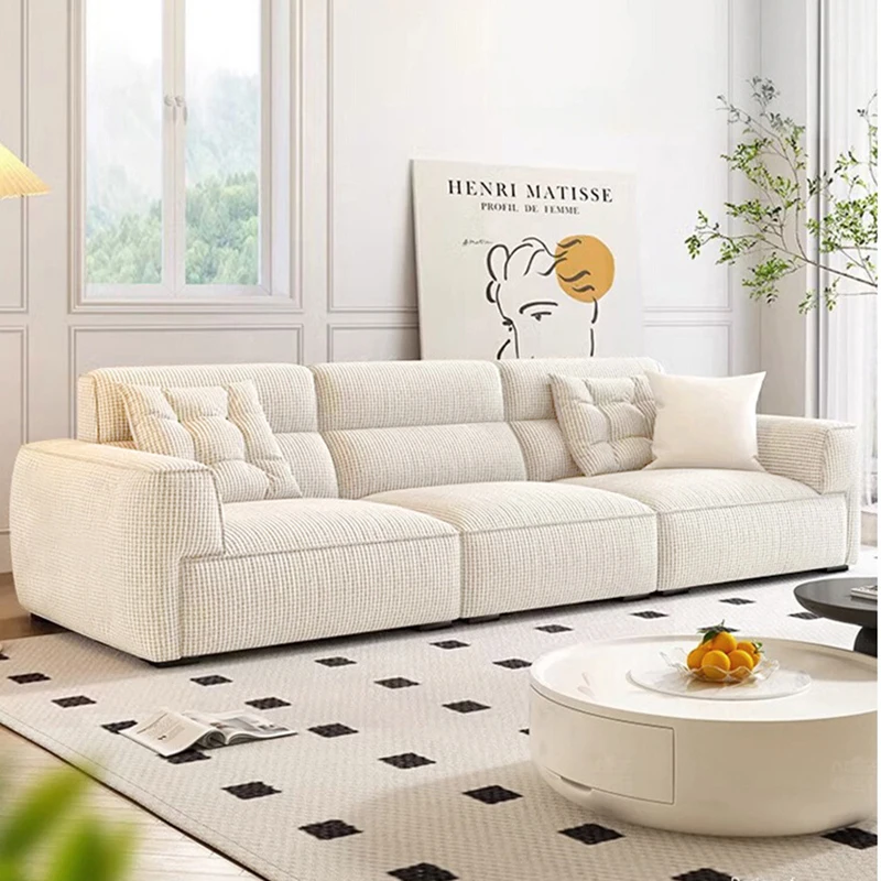 

European Lounge Living Room Sofas Lazy Puffs Home Elegant Nordic Living Room Sofas Corner Divani Da Soggiorno House Furniture