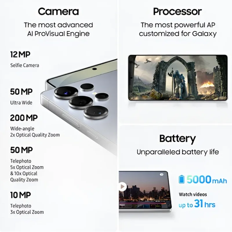 سامسونج إلكترونيات جالاكسي S25 الترا 5 جيجا 1 تيرابايت مفتوح Sm-S928N #4