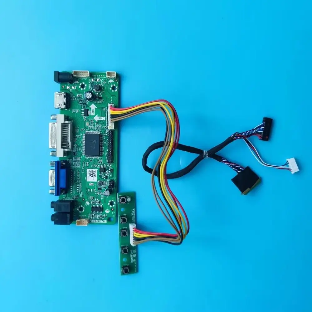 

Плата контроллера Audio VGA DVI HDMI-совместимый комплект для N156HGE-LB1/LA1 N156HGE-LG1/L21/L11 1920X1080 40-контактный 15,6-дюймовый ЖК-экран со светодиодной подсветкой