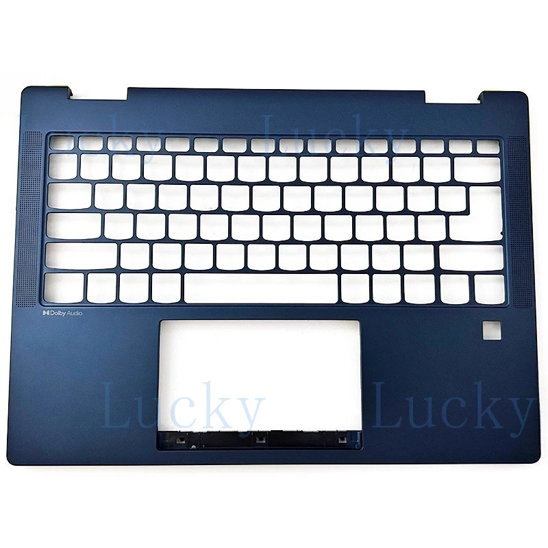 

f New Palmrest Upper Case FP Blue For IdeaPad 5 2-in-1 14AHP9 83DR 5 2-in-1 14IRU9