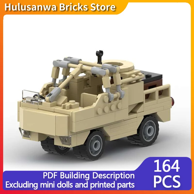 

Модель бронеавтомобиля Jackal MOC, строительные кирпичи, военное оборудование, модульные технологии, подарки, праздник, сборка, детские игрушки, костюм