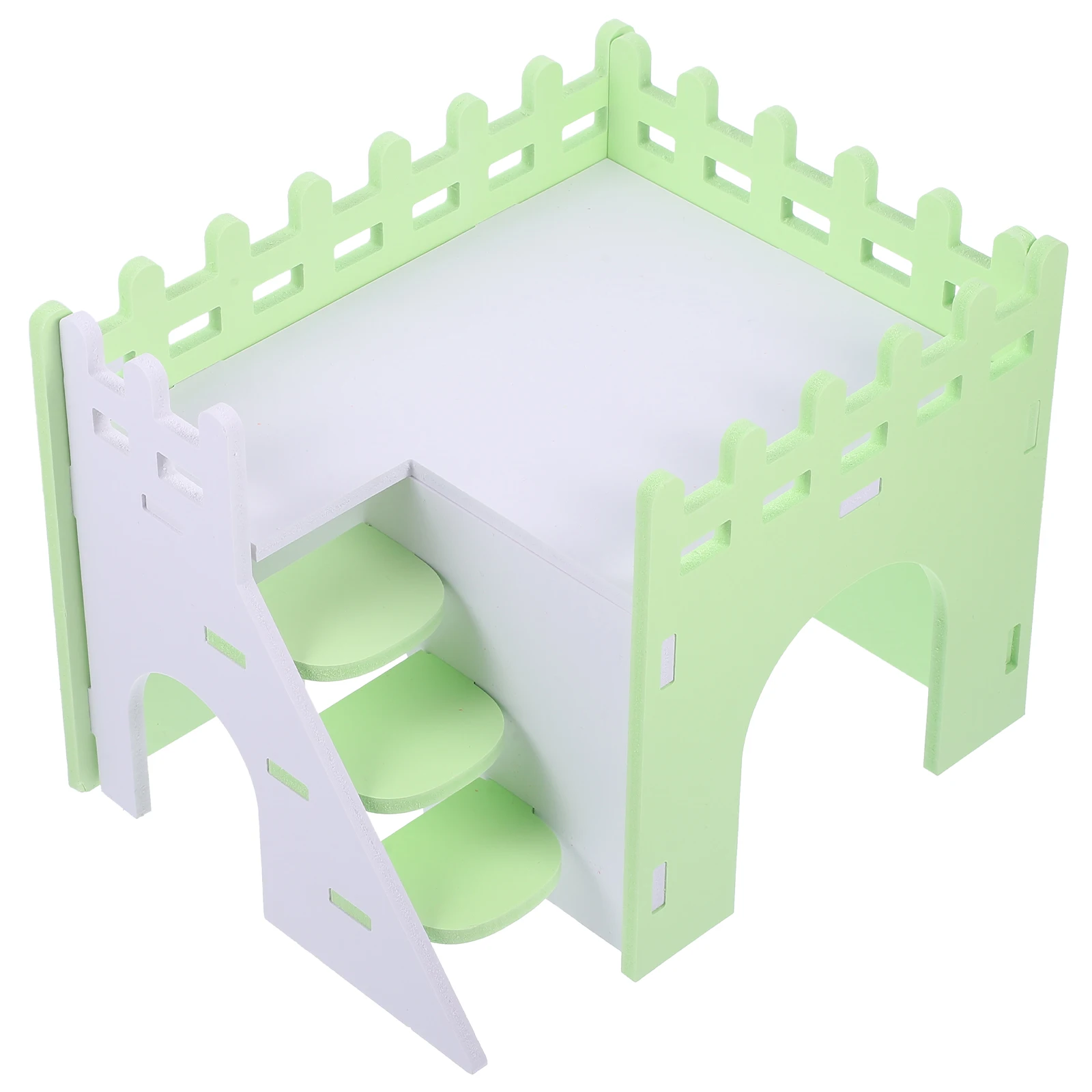 

Colorful Small PVC Hut for Hamster Guinea Pig Rat Hideaway Toy Accessories Safe Durable Guinea Pig Hideout House Green