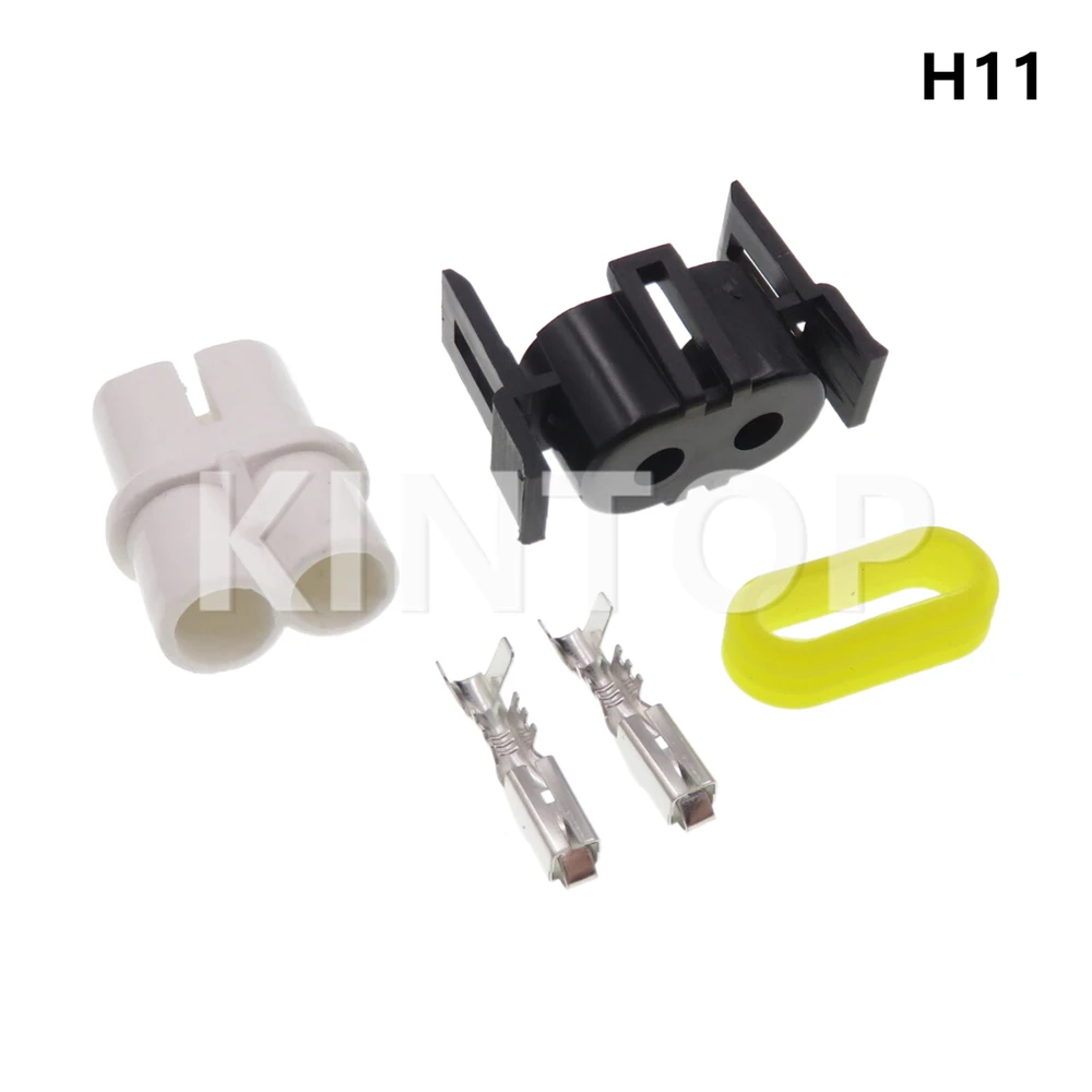 1 Set H1 H4 H7 9005 9006 H11 AC Assembly Auto Light Lamp Bulb Adapter Car Truck Female Ceramic Headlight Extension Plug - Image 5