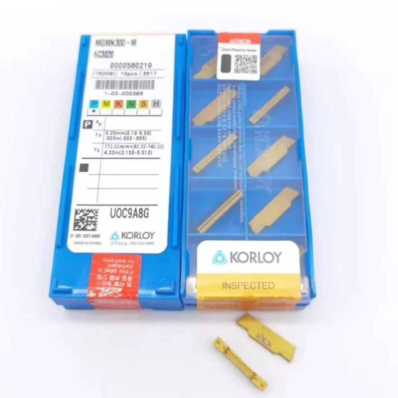 

MGMN200-M NC3020 / MGMN300-M NC3020 / MGMN400-M NC3020 / MGMN500-M NC3020 / MGMN600-M NC3020 CNC blade carbide inserts 10PCS