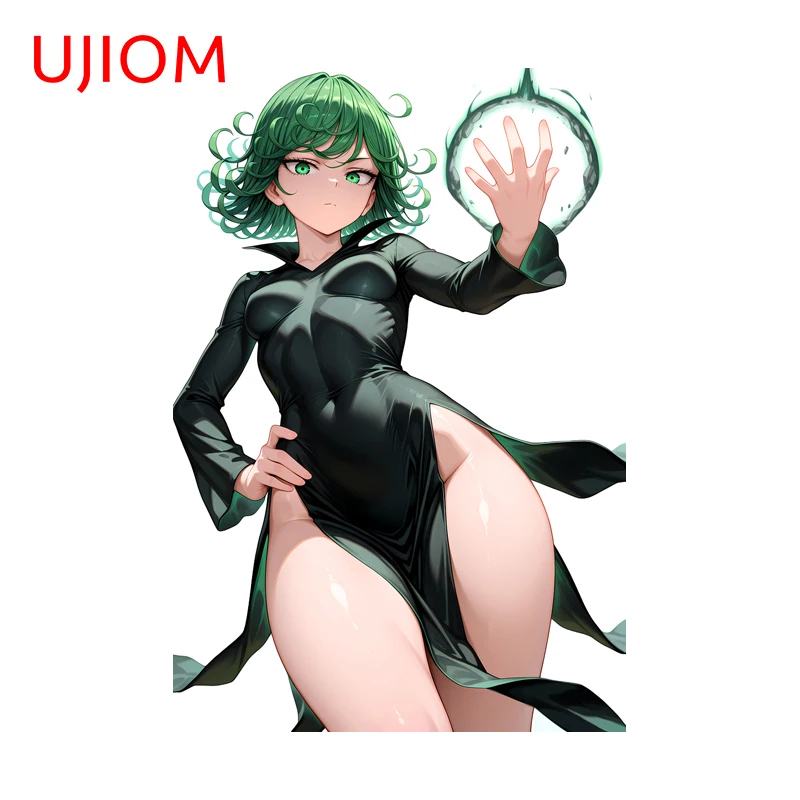 UJIOM Tatsumaki Cartoon Wall Sticker Computer Host Personality Creative Waterproof Vinyl Decal Fit For Wallpaper Home Decor