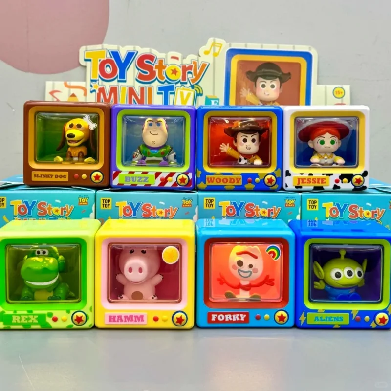 

Genuine Toy Story Mini Tv Series Blind Box Cute Anime Collectible Figurine Exquisite Desktop Ornament As Birthday Gifts Toys