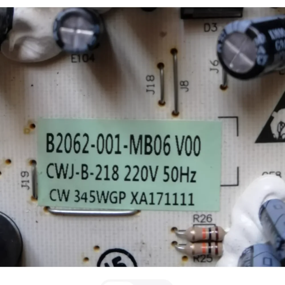 used for Skyworth Refrigerator BCD-345WGP Computer Board Frequency Conversion Integrated B2062-001-MB06 Control Motherboard