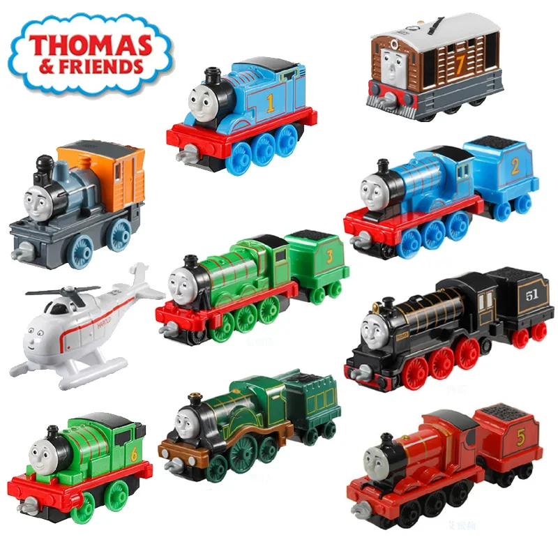 Original Thomas and Friends Trackmaster Train Adventures Engine Push Along Railway Train Educational Boys Toys for Children Gift