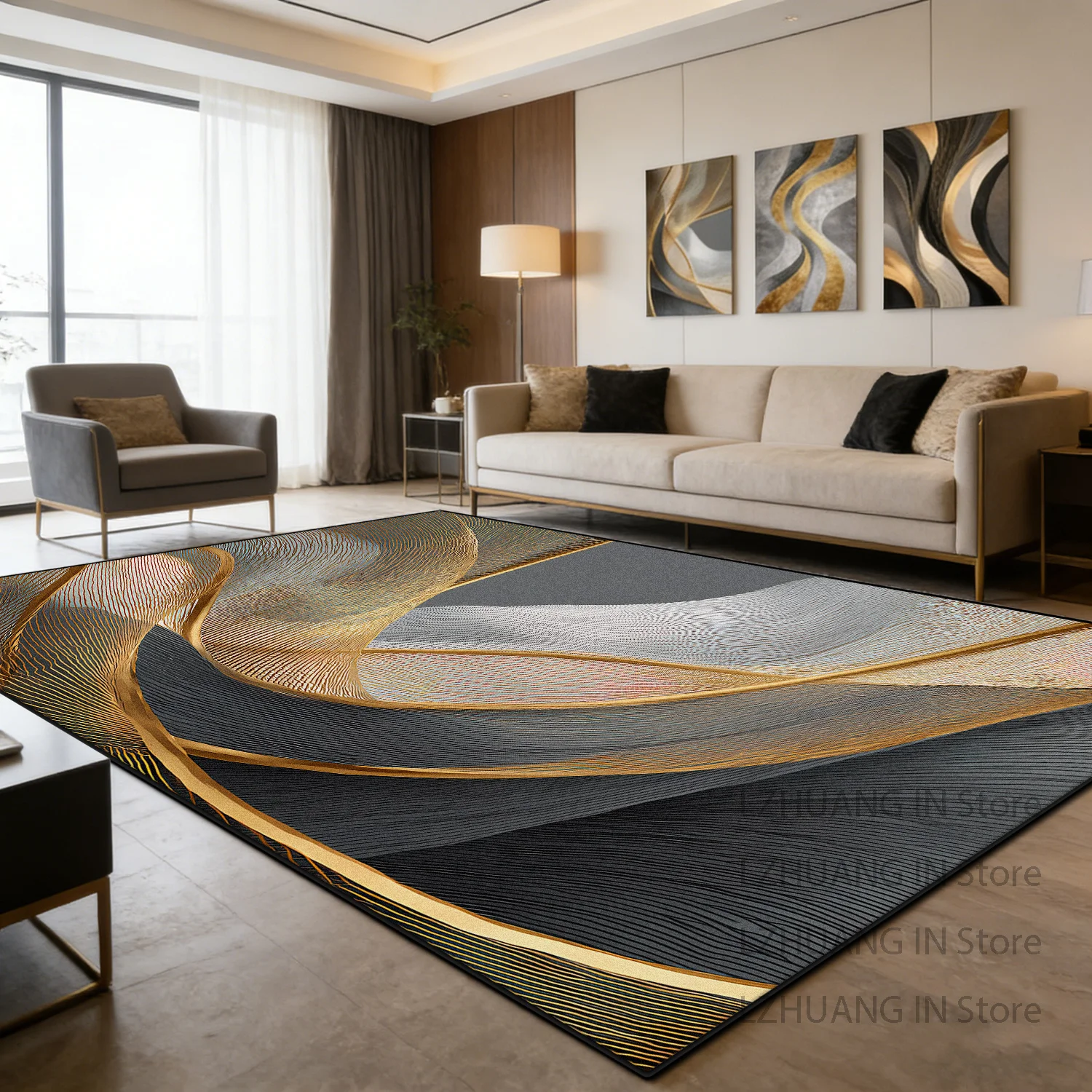 Modern licht luxe abstract woo - Home Decor Lighting Wholesale recensie en prijs