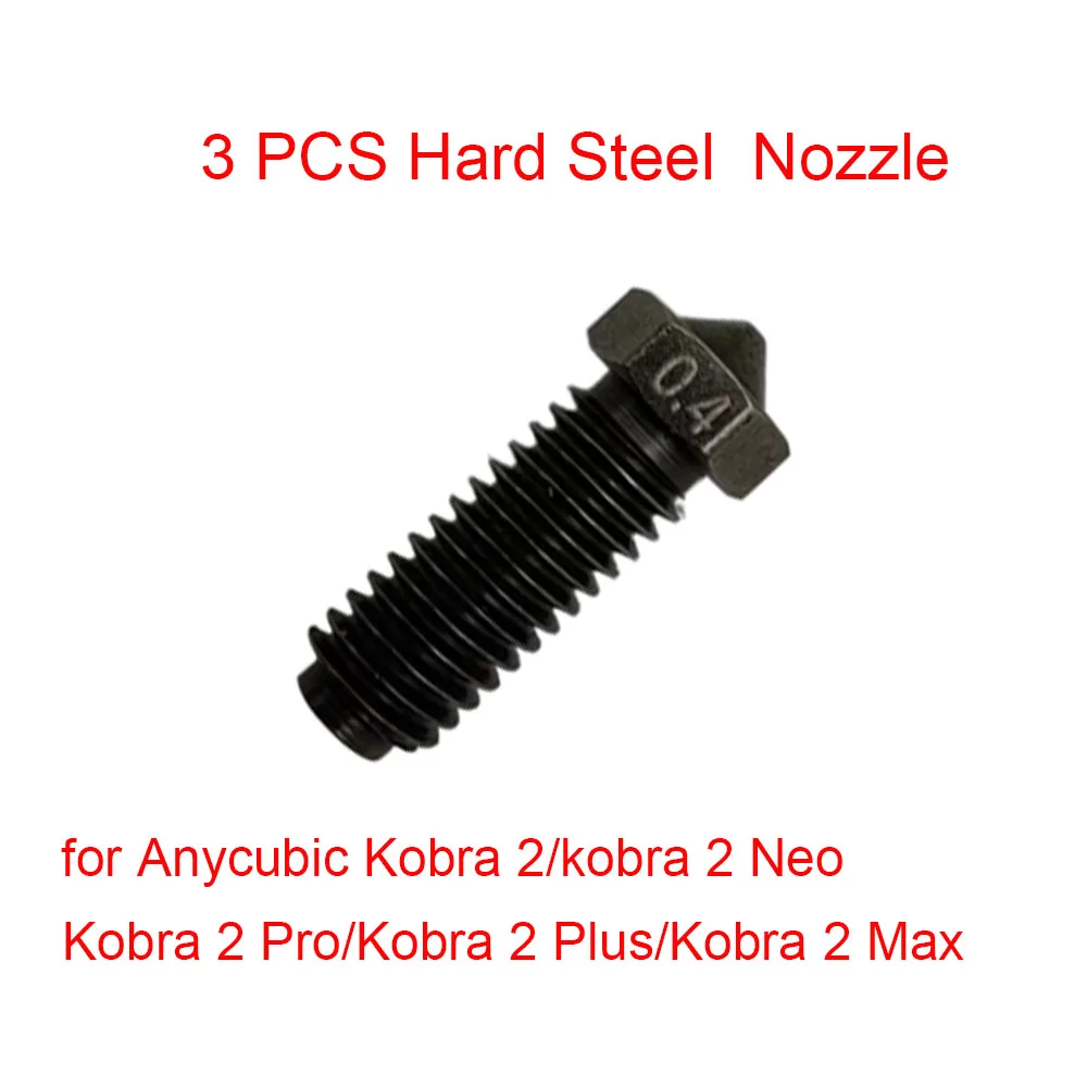 HzdaDeve1 Nozzle,Silicone Sleeve, Heater Cartridge And Thermistor for Anycubic Kobra2/Kobra2Neo/Pro/Plus/Max 3D Printer Extruder