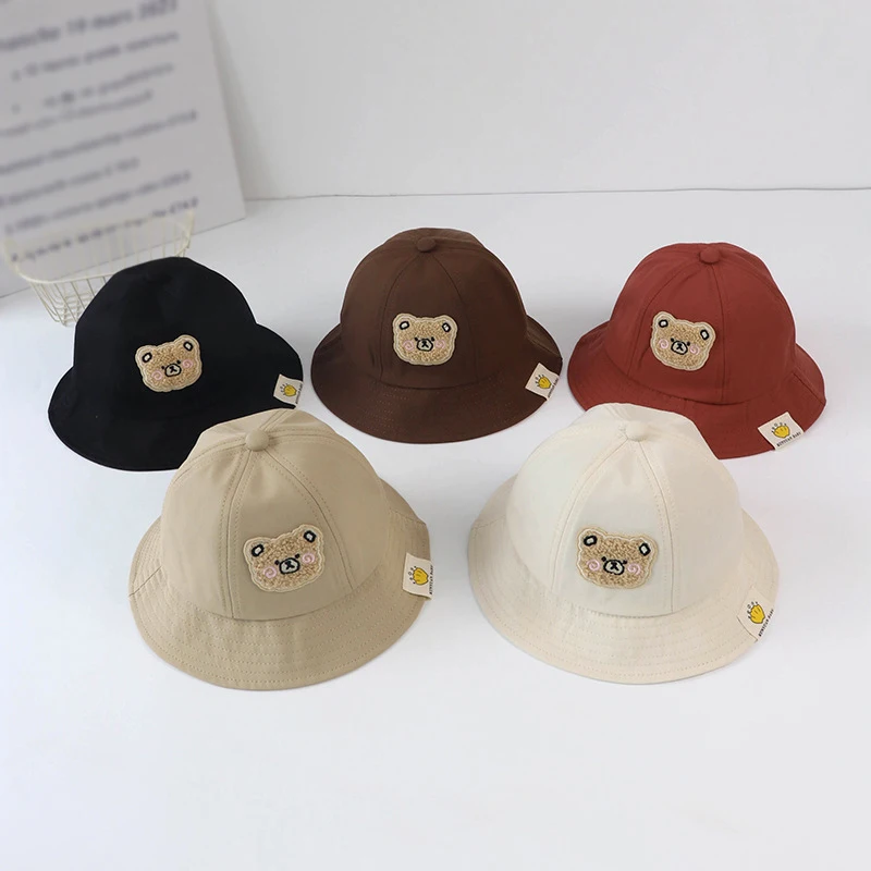 Children Bucket Hat Summer Hollow Out Breathable Sun Hat Kids Beach Panama Cap Outdoor Lesure Boys Girls Fishierman Cap