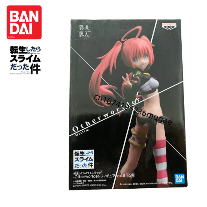 В наличии оригинальная аниме-модель Bandai Banpresto That Time I Got Reincarnated As A Slime Shuna Milim Nava, 100% оригинальная фигурка