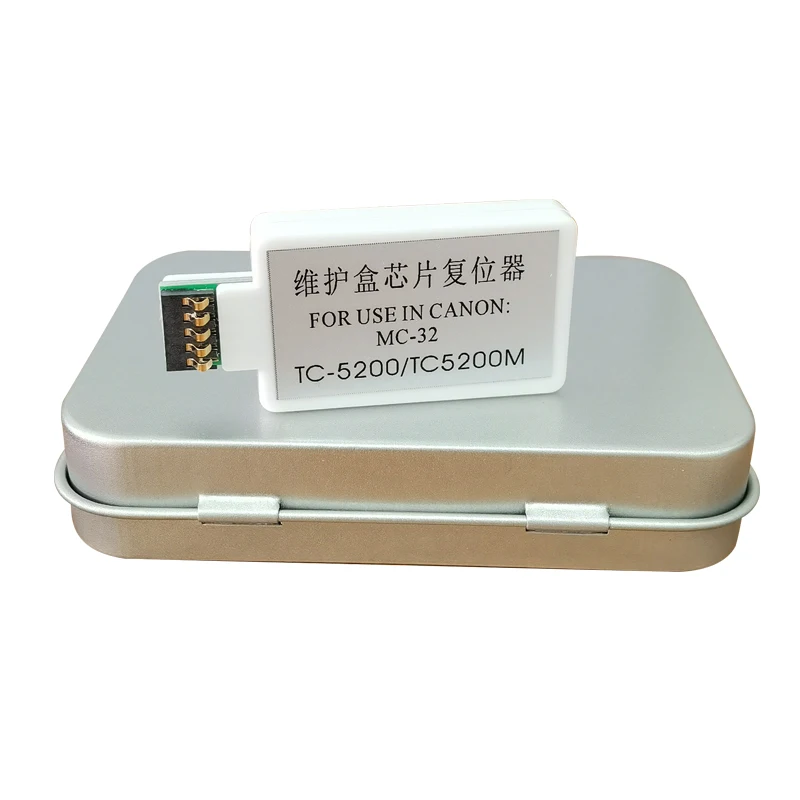 MC-32 MC 32การบำรุงรักษารถถังชิปรีเซ็ตและชิปสำหรับ Canon TC5200 TC5200M TC20 TC-5200 TC-5200M TC-20 TC 5200 5200M 20เครื่องพิมพ์
