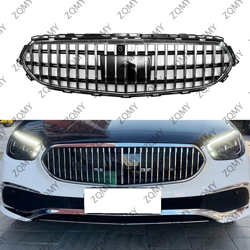 

Front Bumper Grille Centre Radiator Grid Grill For Mercedes Benz W213 E Class E300 E450 E53++ 2020 2021 2022 2023