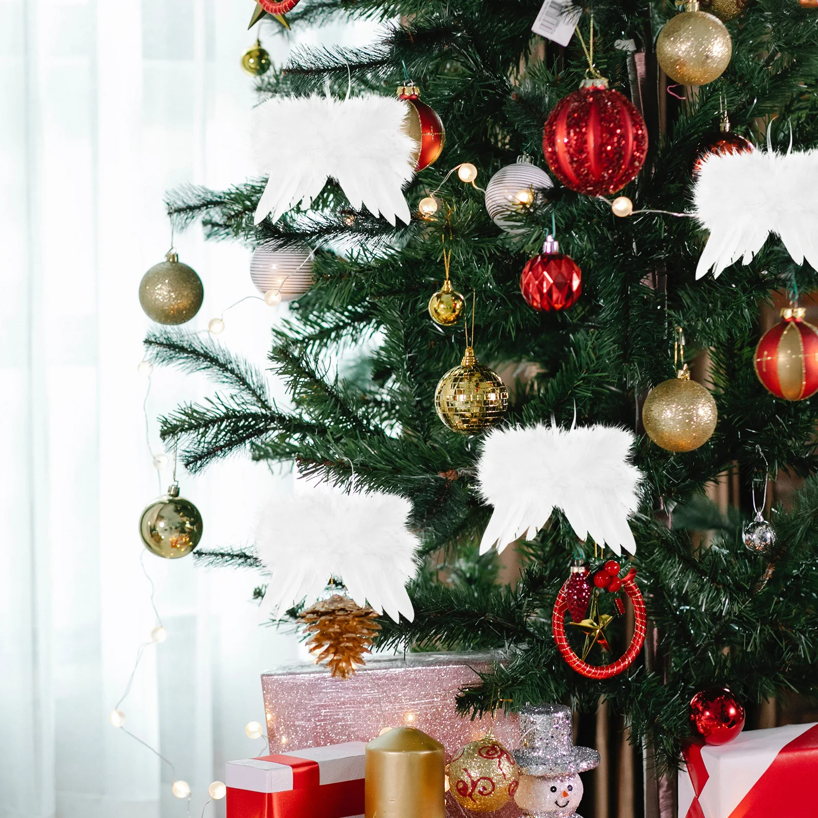 10 قطعة أجنحة الملاك الاطفال التصوير الدعائم عيد الميلاد صور اكسسوارات أجنحة الزخرفية الأطفال الدعائم الملاك الجناح ديكور #2