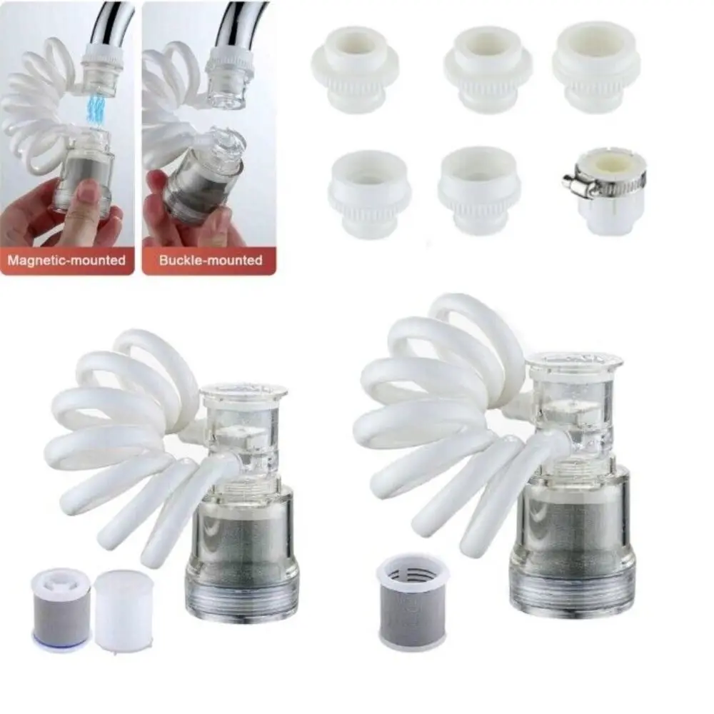 

Универсальный растягивающийся удлинитель для душа с фильтром