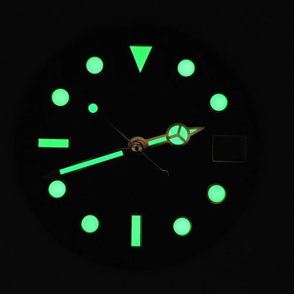 Корпус NH35 40 мм, мужской корпус для часов, корпус из нержавеющей стали, сапфировое стекло, подходит для NH35 NH36, детали для часов с механизмом, новый DIY