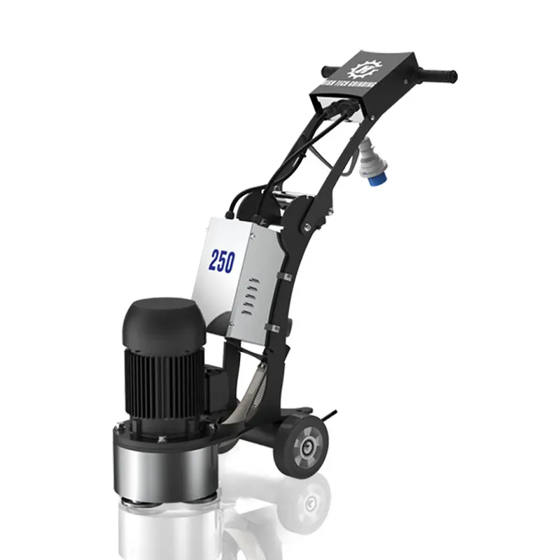 250mm 10inch Multifunction Terrazzo Floor Edge Polisher Grinder Single Round Disc Concrete Stairs Corners Grinding Machine