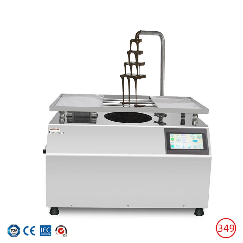 Chocolate Tempering Vibrator Chocolate Melting Furnace Chocolate Stirring Heating Machine Ice Cream Chocolate Spraying Equipment