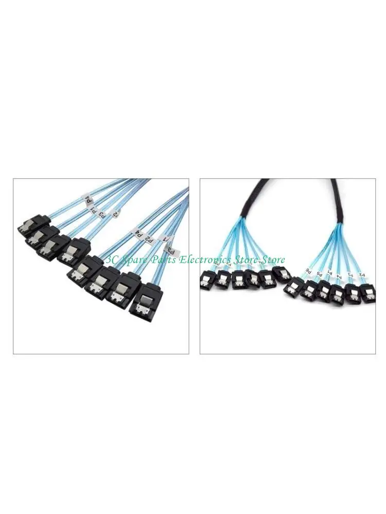 SZ 4/6 Port 3 Data Cable Hard Disk Drive Data Line 6GB/S High Speed​ Cable