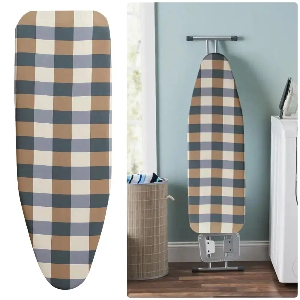 Ironing Board Cover With Elastic Edge Stain Resistant Scorching Cotton Padding Iron Heat Shield Ironing Cover For Ironing Table