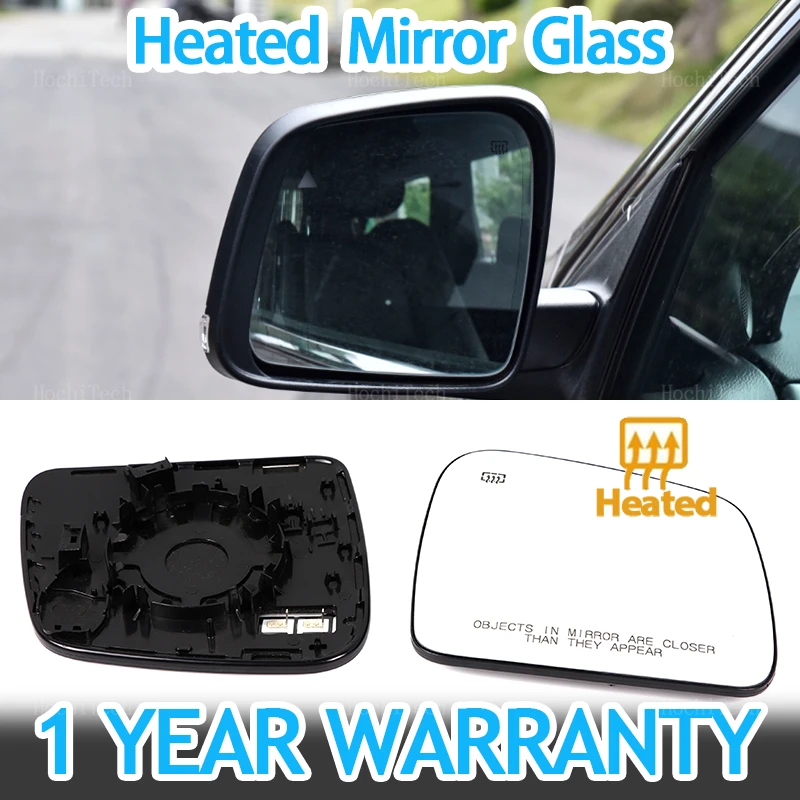 

Fit for Jeep Grand Cherokee 2011-2022 Car Accessories Left or Right Driver or Passenger Auto Heated Side Mirror Glass Lens