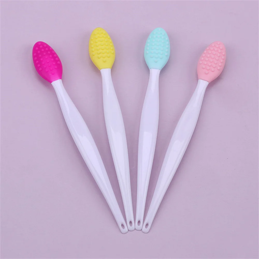 Brosse en silicone pour soins de la peau, 1/3/5 pièces, accessoire de beauté pour le lavage du visage, extinction des points noirs, avec tête de rechange