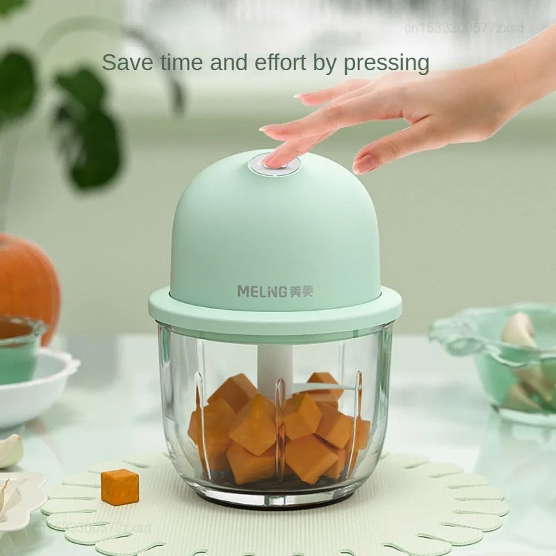 Xiaomi MELNG Wireless Electric Garlic Mash Machine Multi Functional Stirring Grinder Rechargeable Household Quick Cooking Tools