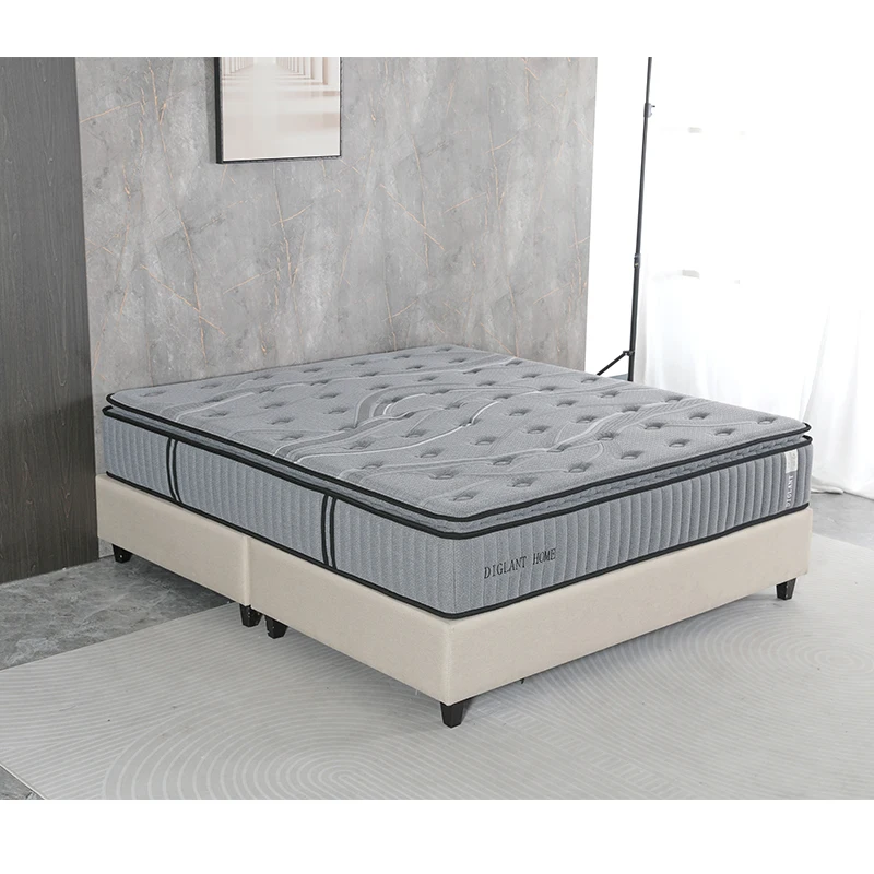 High Quality Size Non-woven Fabric Mattress Manufacturers Pocket Spring Coil Bed Mattress In Box