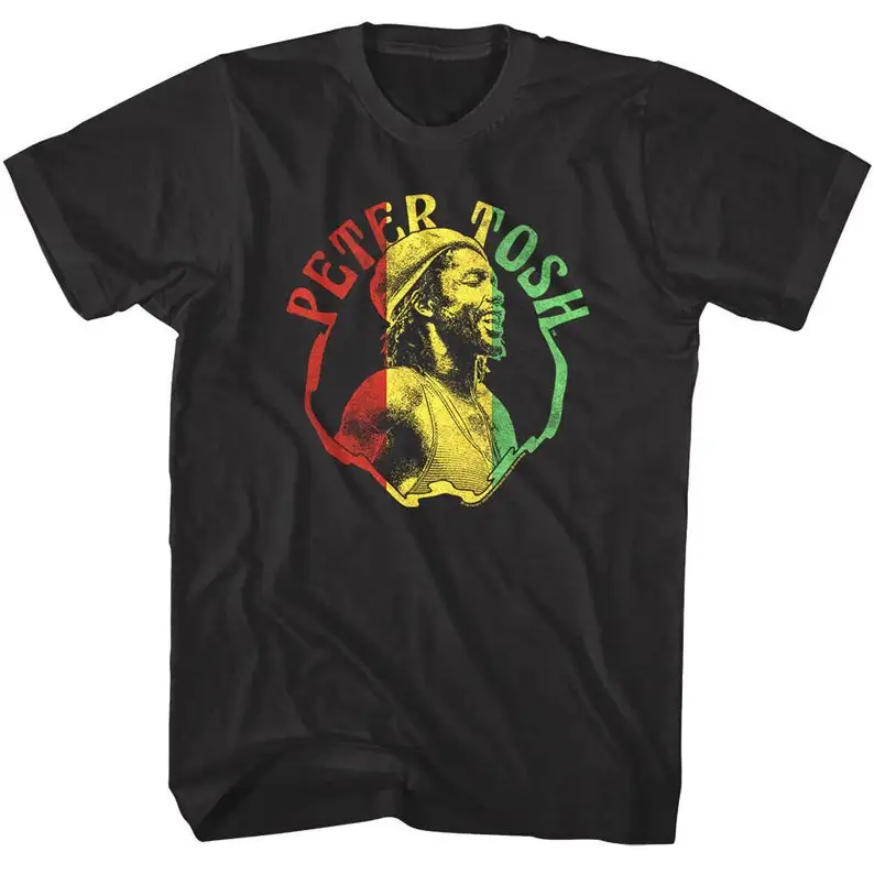 Peter Tosh Rastafari Is Adult T-Shirt Reggae Activist Legalize Legacy Dredd Tees