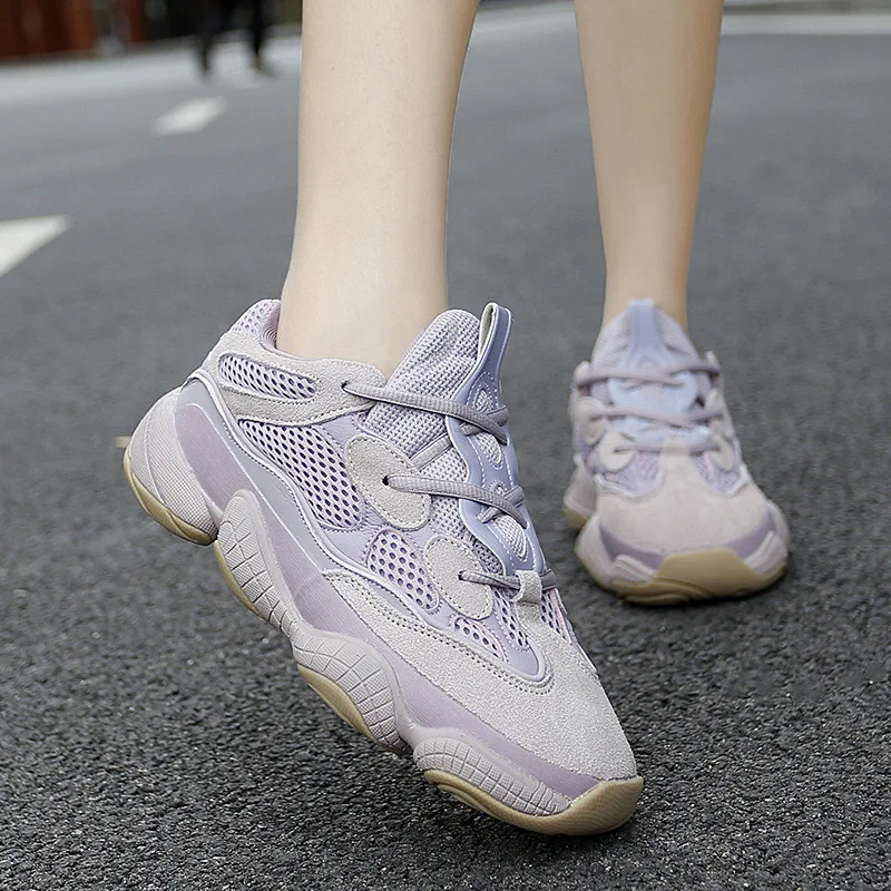 Novos sapatos retrô de alta qualidade para pai tênis de corrida da moda casal