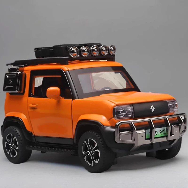 

1:32 BAOJUN Yep YUEYE Alloy Model Car Toy Diecasts Casting Sound and Light Car Toys For Children Vehicle