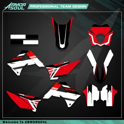Custom Team Graphics Backgrounds Decals Stickers Kit For GASGAS125 200 250 300 450 2010 2011 EC MC