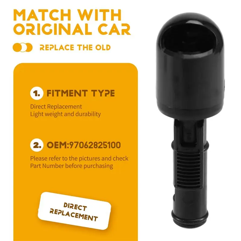 Headlight Washer Nozzle Headlight Washer Head Spray Jet Headlight Washer Nozzle For 911-X59A