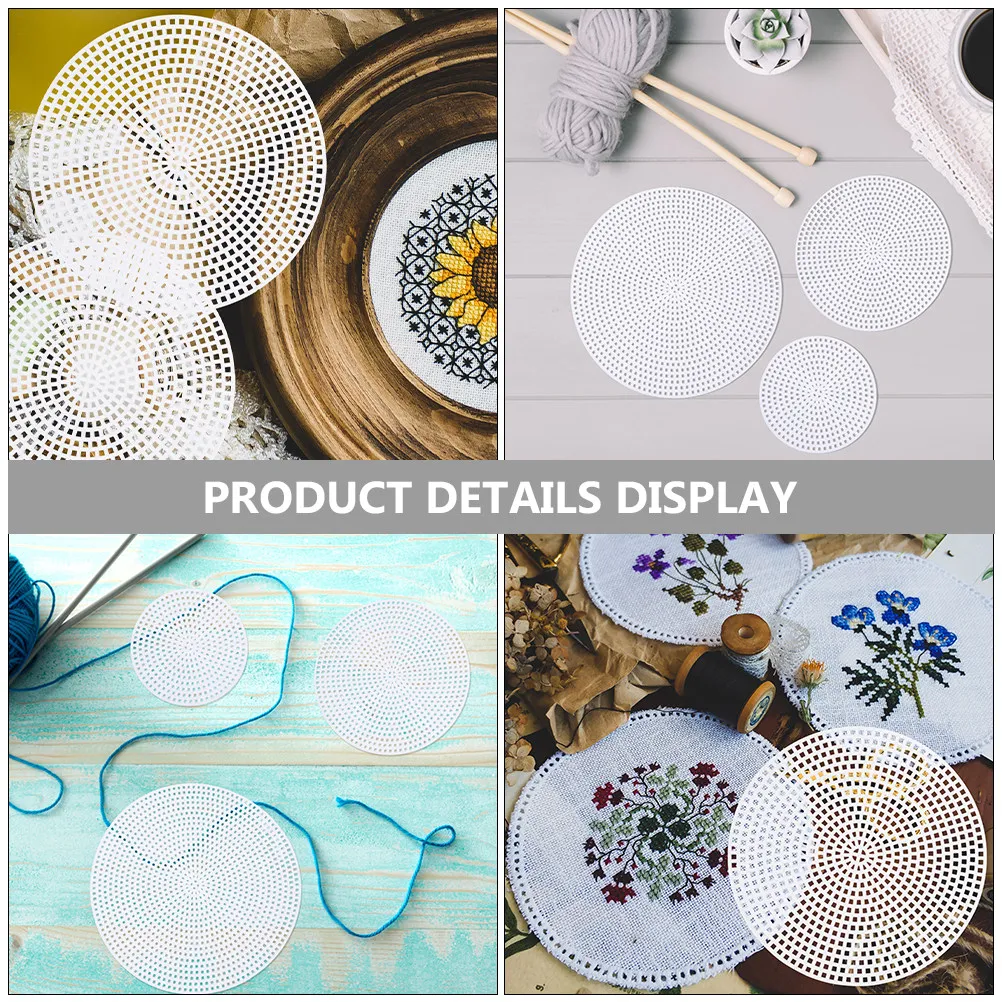 15Pcs Portable Plastic Mesh Sh - đánh giá và giá Embroidery Bag