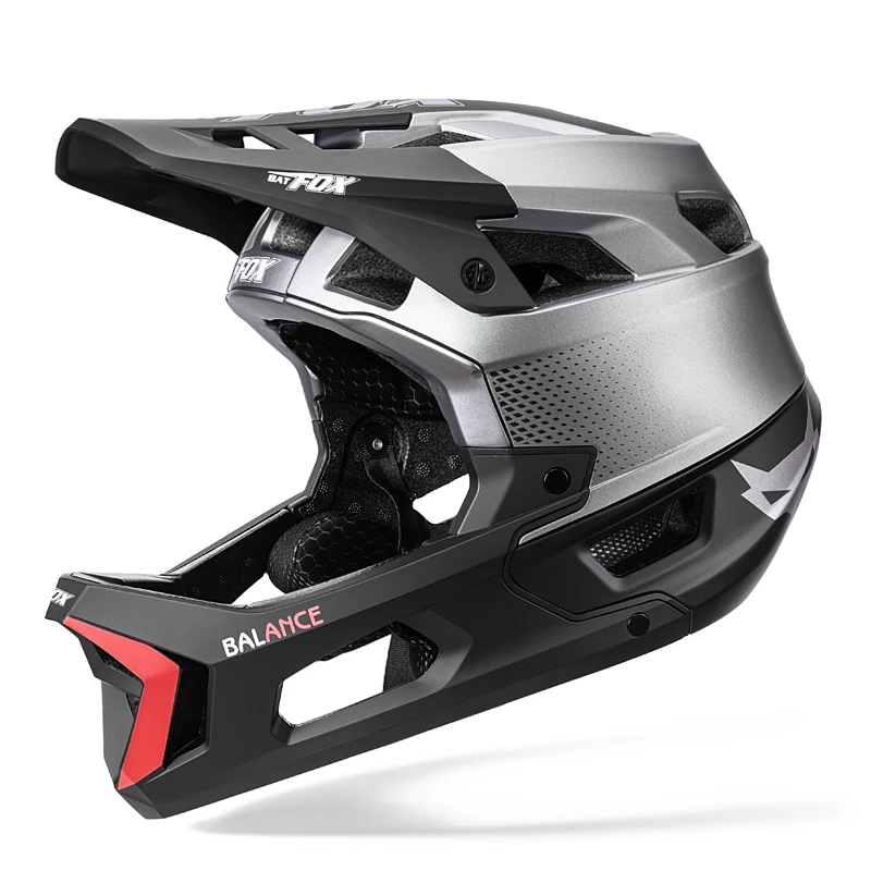 

BATFOX Adult Mountain Bike Helmet Men and Women Full Face Lightweight BMX MTB Helmet ASTM CPSC CE Certified Cycling Helmet