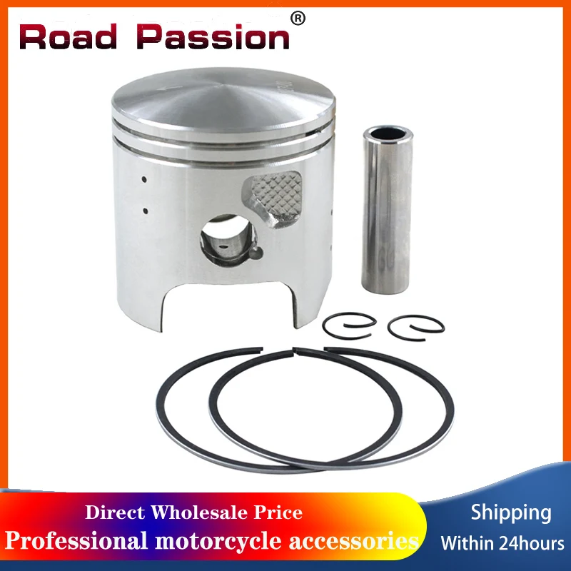 Road Passion Motorcycle Parts Size 66mm ~ 67mm STD ~ +100 Piston Rings For Kawasaki KDX200 1989-2006 KDX 200