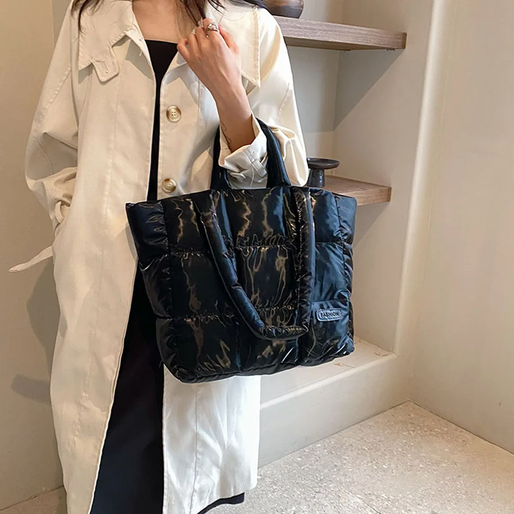 

Женская сумка для отдыха, большая вместительная сумка с верхней ручкой, легкая однотонная сумка на молнии, универсальная женская дорожная сумка