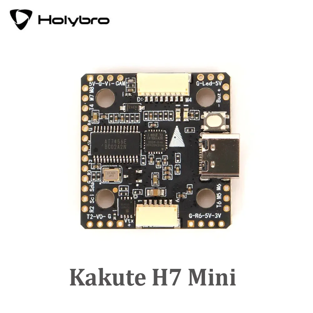 

HolyBro Kakute H7 Mini BMI270 H743 Flight Controller Baro OSD 1GB Onboard Flash 20X20mm 2-6S for RC FPV Drone