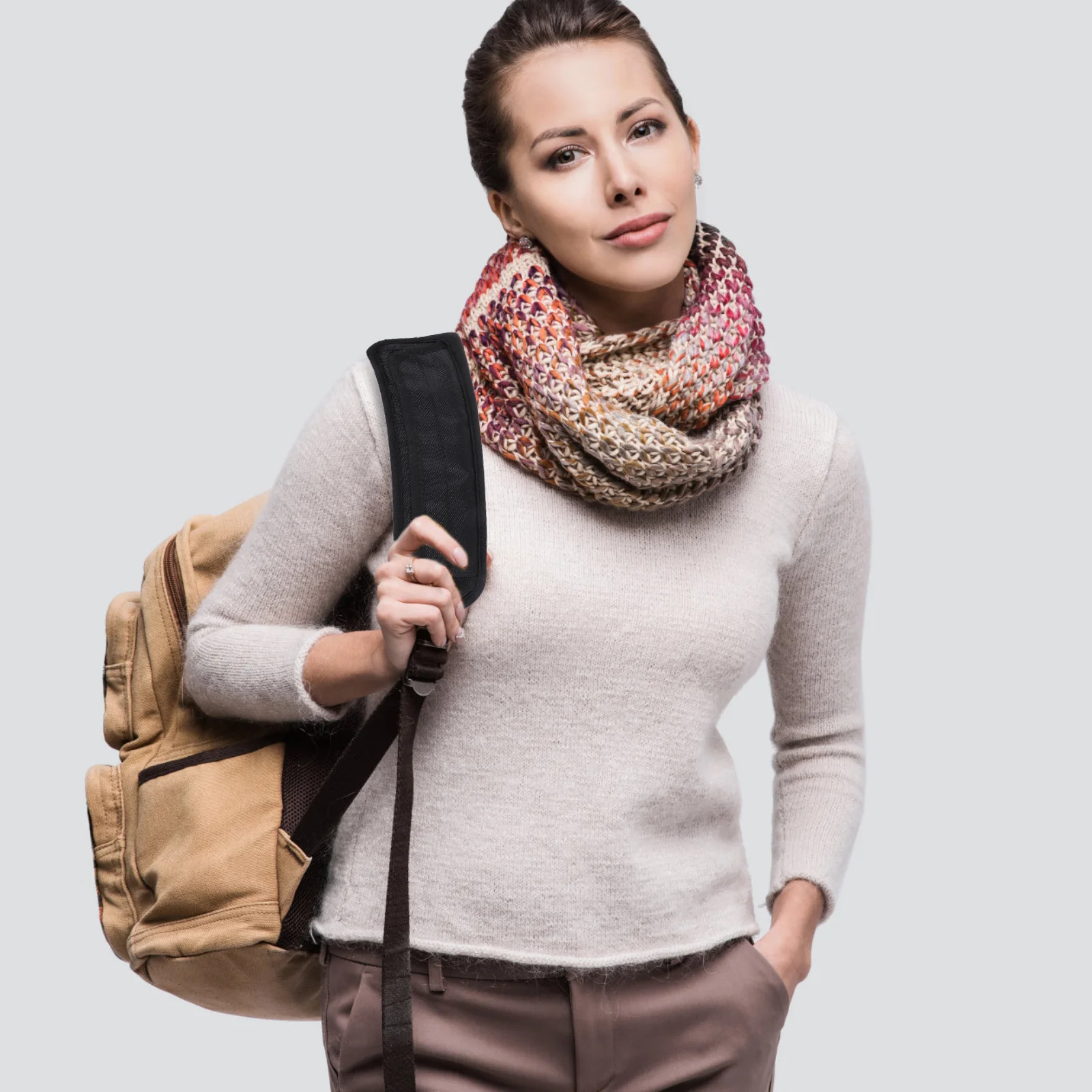 

Detachable Shoulder Strap Pad Padded Cushion Replacement for Backpack Guitar Shoulder Bag Laptop Camera Strap Cushion